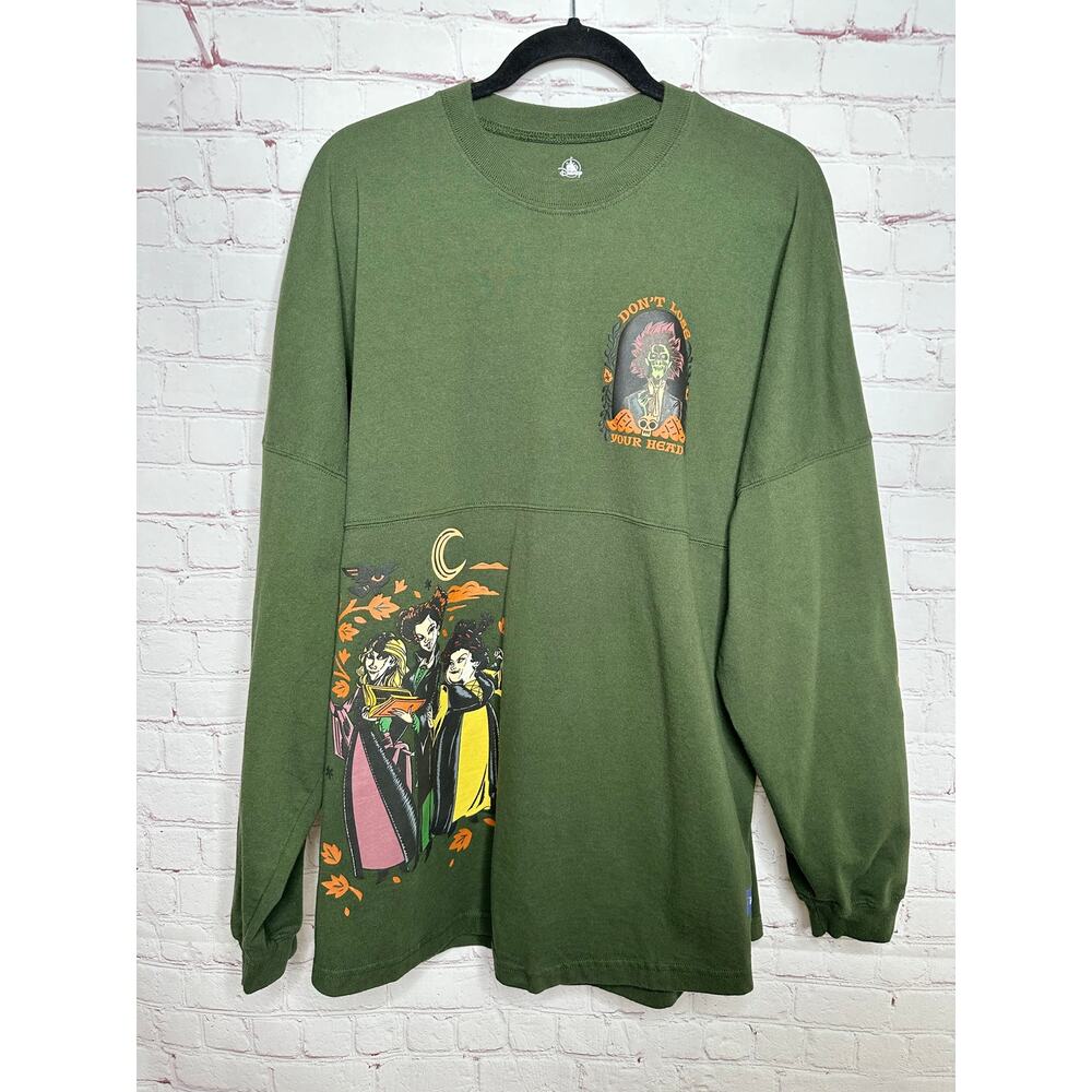 Disney Hocus Pocus 2 Spirit Jersey Green Womens Large - Picture 4 of 8